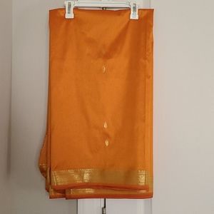 Orange color Saree NWOT